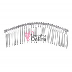 Pieptene din metal BT013 Argintiu pentru decor par sau Voal de Mireasa